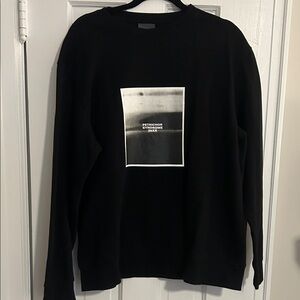 H&M Black Graphic Men's Sweater